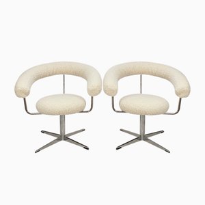 Runde Sessel, 1970er, 2er Set