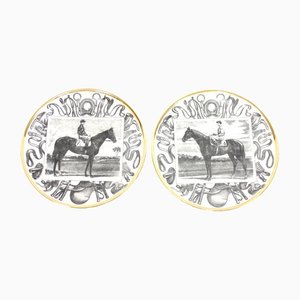 20th Century Plates from Fornasetti, Set of 2