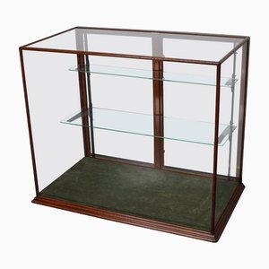 Victorian Mahogany Shop Display Cabinet Counter or Vitrine, Late 19th Century