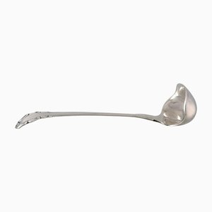 Lily of the Valley Sauce Spoon in Sterling Silver from Georg Jensen