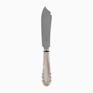 Lily of the Valley Cake Knife in Silver from Georg Jensen