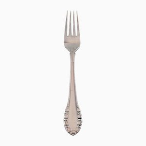 Lily of the Valley Dinner Fork in Silver from Georg Jensen