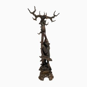 Antique Black Forest Bear Hall Stand