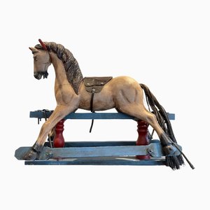 Antique French Rocking Horse, 1860s