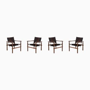 533 Doron Hotel Armchairs by Charlotte Perriand for Cassina, Set of 4