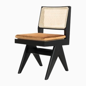 055 Capitol Complex Chair with Cushion by Pierre Jeanneret for Cassina