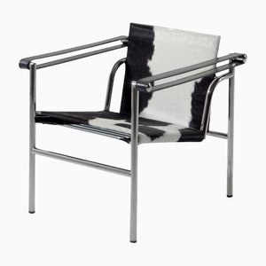 Chaise LC1 par Le Corbusier, Pierre Jeanneret & Charlotte Perriand pour Cassina