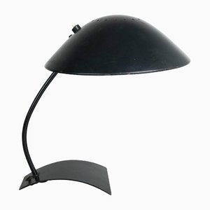 Lampe de Bureau 6840 Bauhaus Noire par Christian Dell pour Kaiser Idell / Kaiser Leuchten, Allemagne, 1950s