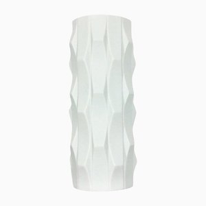 Op Art Vase Porcelain Vase by Heinrich Fuchs for Hutschenreuther, Germany, 1970s