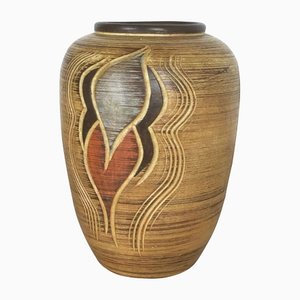Ceramic Pottery Vase by Franz Schwaderlapp for Sawa Ceramic, Germany, 1960s