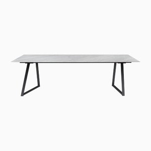 Large Rectangular Straight Dining Table by Piero Lissoni for Salvatori