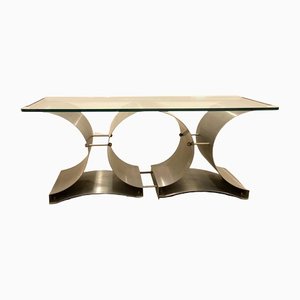Living Room Coffee Table by François Monnet, 1970s