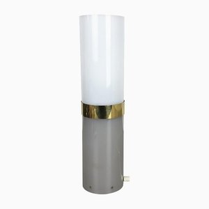 Lampe de Bureau Tube Moderniste en Acrylique, Italie, 1960s