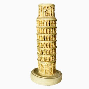 Italian Leaning Tower of Pisa Night Light Lamp, 1970s