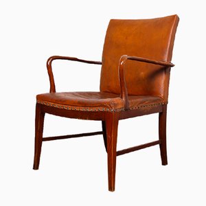 Vintage Danish Leather Armchair
