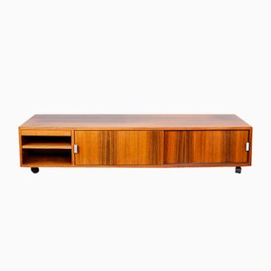 Rosewood Room Separator Hifi-Lowboard by Antoine Philippon for Bofinger, 1970s