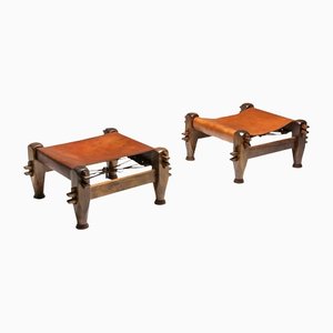 Brasilianische Modern Brutalistischer Hocker, Brazil, 1960er, 2er Set