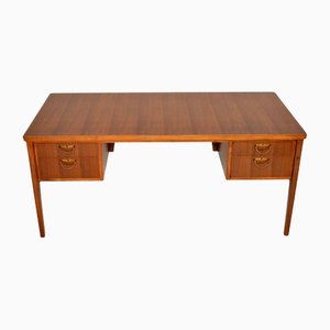 Vintage Walnut Executive Desk by Gordon Russell, 1960s