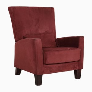 Dark Red Fabric Armchair by Ewald Schillig
