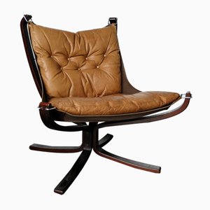 Scandinavian Falcon Chair by Sigurd Resell for Vatne Møbler, 1970s