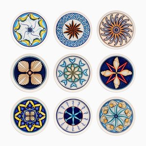 Colapesce Plates by Crisodora, Set of 9