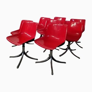 Modus Swivel Chair by Osvaldo Borsani for Tecno