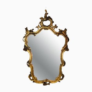 Napoleon III Florentine Giltwood Mirror