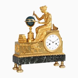 Empire Mantel Clock Allegory of Astronomy by Jean-André Reiche