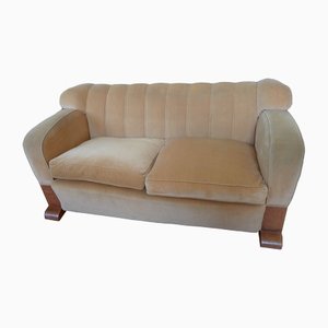 French Style Déco Two-Seater Sofa
