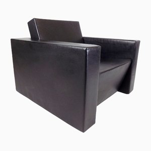 Elementary EM02 Chair in Leather by Jean Nouvel for Matteo Grassi