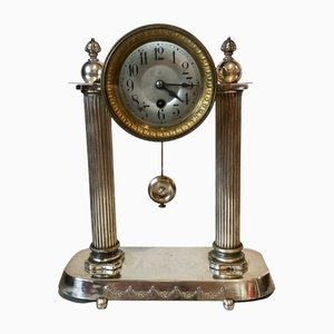 Antique Pillars Clock from Junghans, Germany, 1890