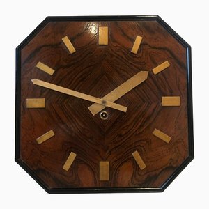 Antique Wooden Wall Clock, Germany, 1930