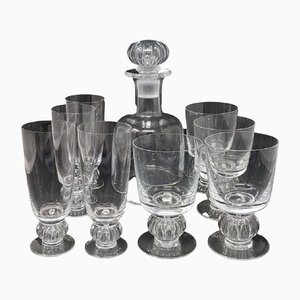 Service en Cristal par Marc Lalique, Espagne, 1900s, Set de 40