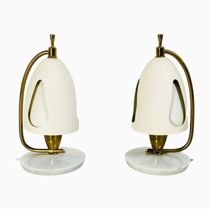 Mid-Century Italian Modern Table Lamps by Angelo Lelii for Arredoluce, 1952, Set of 2
