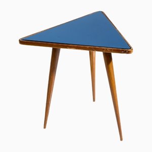 Triangular Smoke Coffee Table by Gio Ponti for Fontana Arte