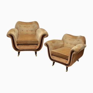 Vintage Armchairs by Guglielmo Ulrich, Set of 2