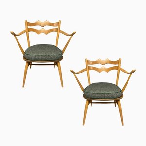 Armchairs by Lucian Ercolani for Ercol, Set of 2