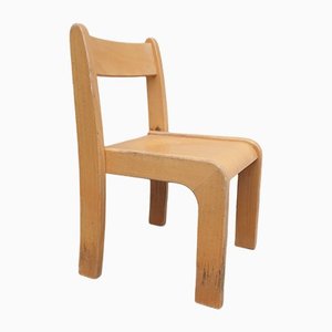 Scandinavian Wooden Child Chair