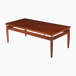 Mid-Century Teak Coffee Table by Grete Jalk for France and Son