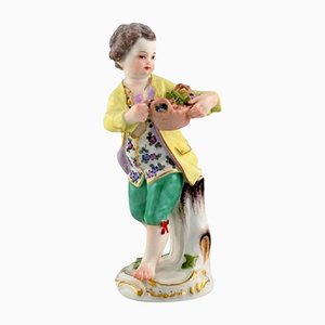 Figura modelo 149 antigua de porcelana de Meissen