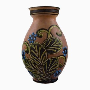 Modern Glazed Stoneware Vase by Hak for Kähler