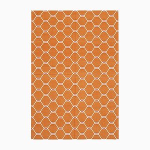 Tapis Dhurrie Orange