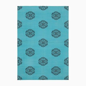 Tapis Dhurrie Turquoise