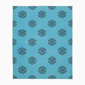 Tapis Dhurrie Turquoise