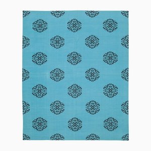 Turquoise Dhurrie Rug