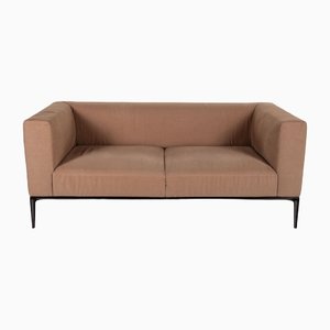 Beiges Zwei-Sitzer Sofa aus Stoff von Walter Knoll / Wilhelm Knoll