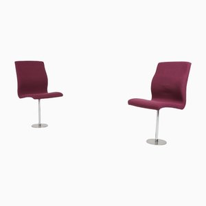 Oxford Chairs by Arne Jacobsen for Fritz Hansen, Set of 2