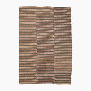 Tapis Kilim Vintage Marron