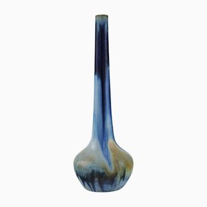 Vase 20ème Siècle en Grès Vernis par Gentil Sourdet, France