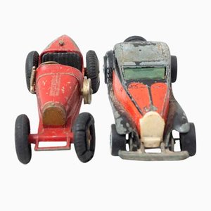 Vintage Bugatti Matchbox Car Toys, 1960, Set of 2